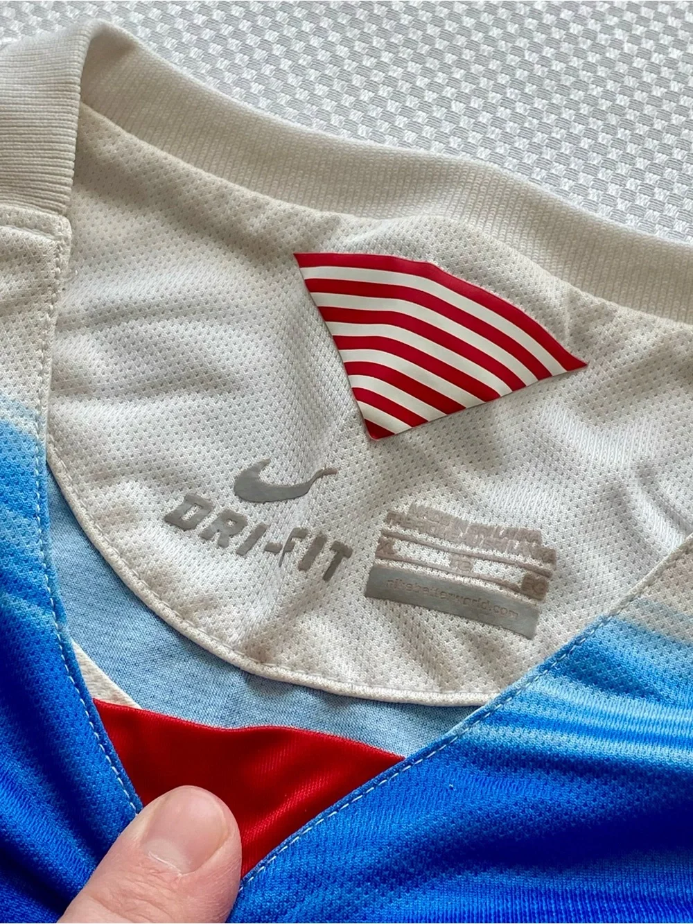 Nike Blue Gradient US Soccer Jersey 2015